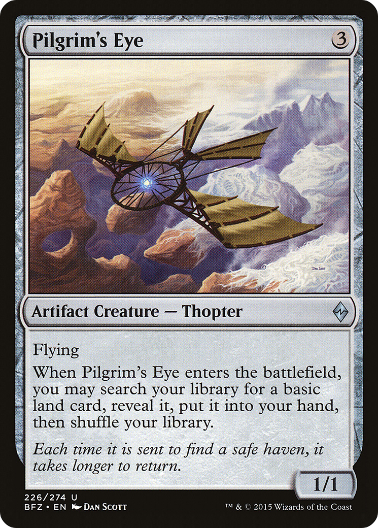 Pilgrim's Eye (BFZ-226) [Battle for Zendikar] Foil