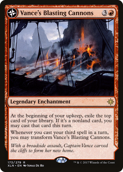 Vance's Blasting Cannons (XLN-173) [Ixalan]