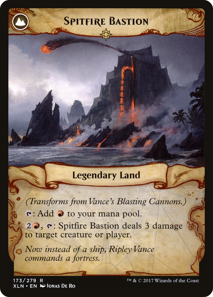Vance's Blasting Cannons (XLN-173) [Ixalan]