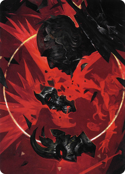 Abrade // Abrade (AVOW-038) (Borderless) [Crimson Vow Art Series]