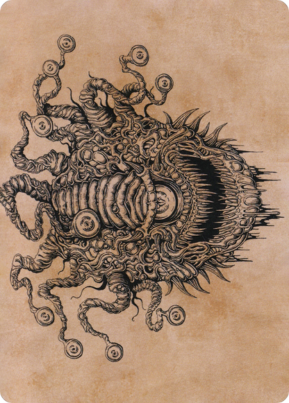 Baleful Beholder // Baleful Beholder (AAFR-068) (Borderless) [Adventures in the Forgotten Realms Art Series] Foil