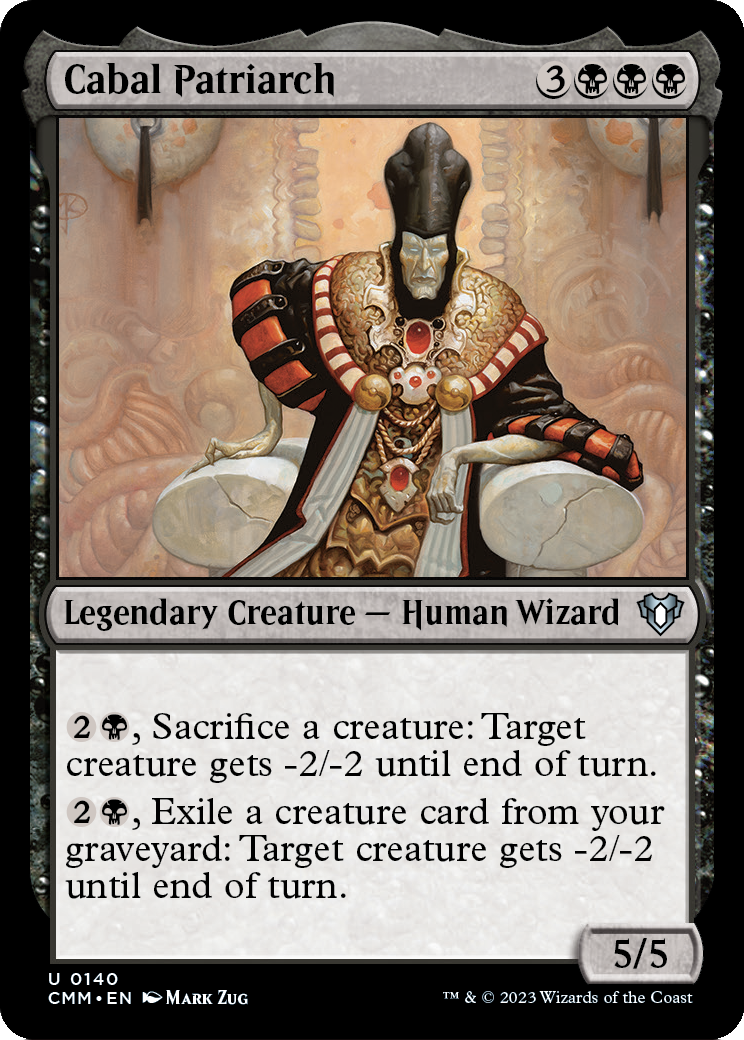Cabal Patriarch (CMM-140) [Commander Masters]