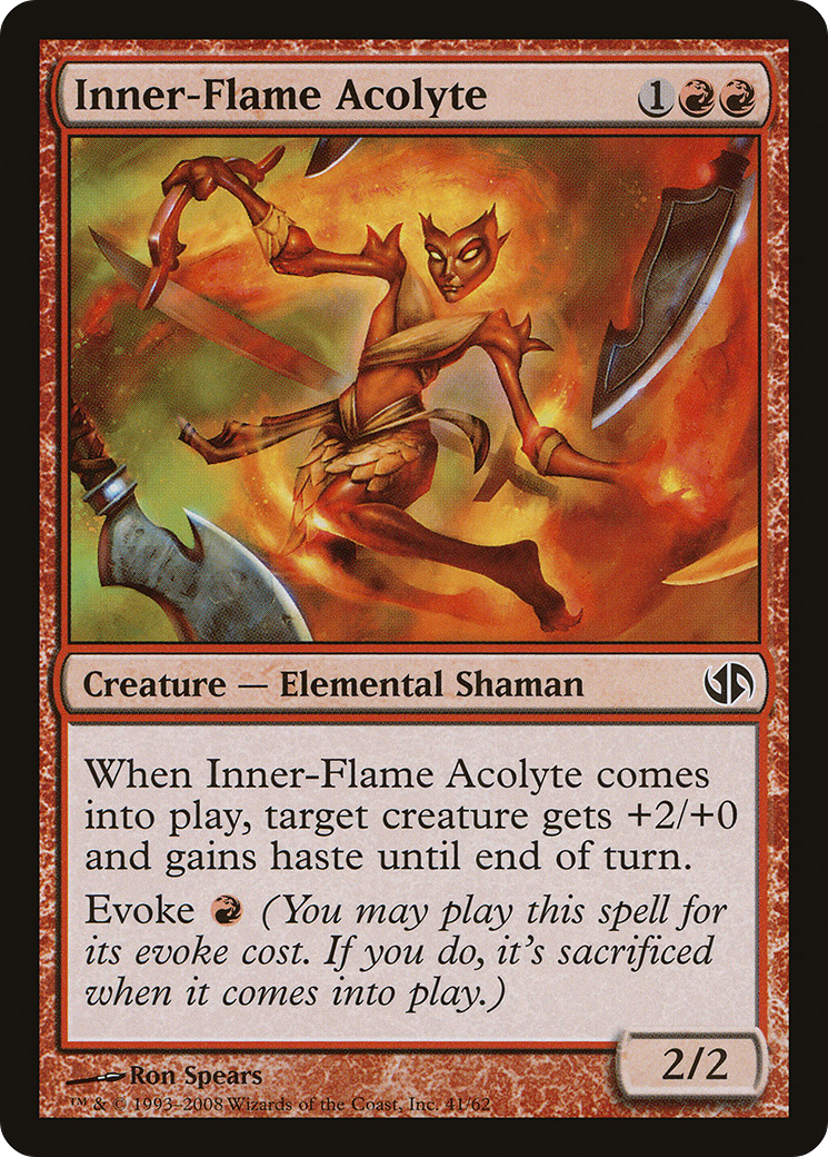Inner-Flame Acolyte (DD2-041) [Duel Decks: Jace vs. Chandra]