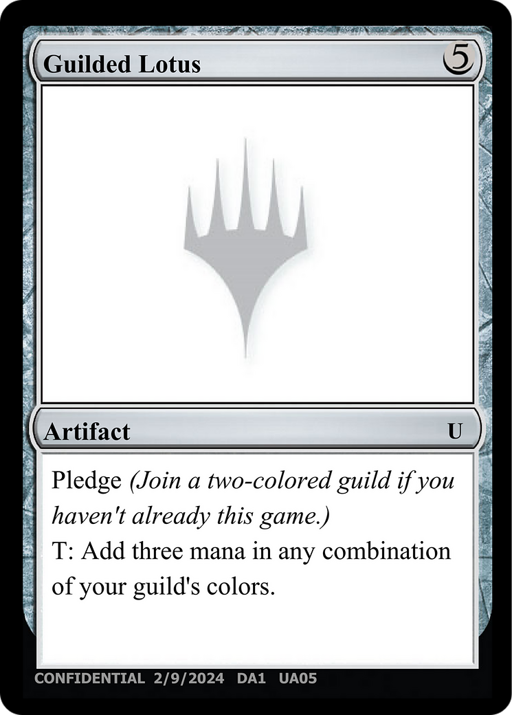 Guilded Lotus (UNK-UA05B) [Unknown Event]
