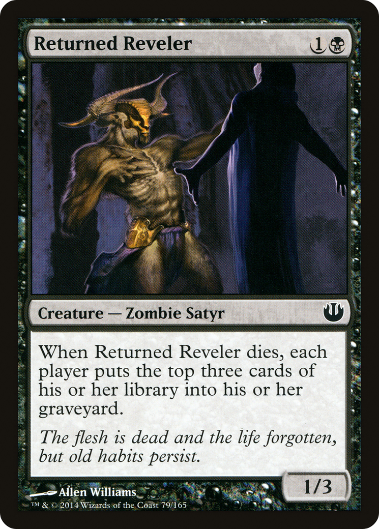 Returned Reveler (JOU-079) [Journey into Nyx] Foil