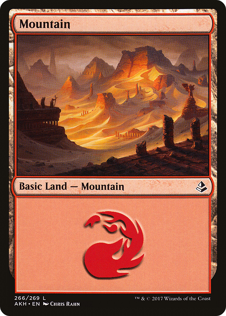 Mountain (AKH-266) [Amonkhet] Foil