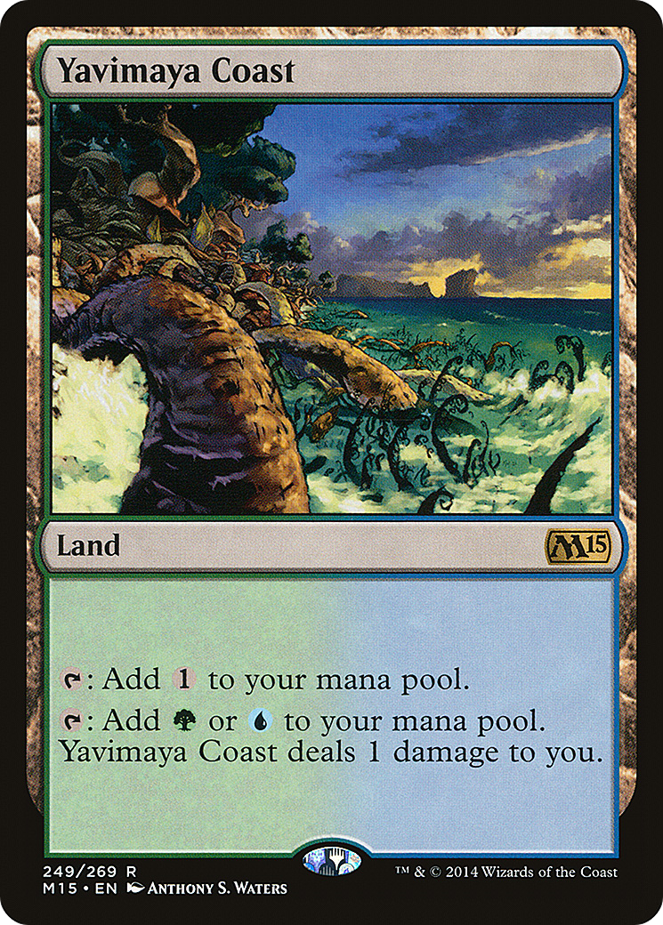 Yavimaya Coast (M15-249) [Magic 2015] Foil