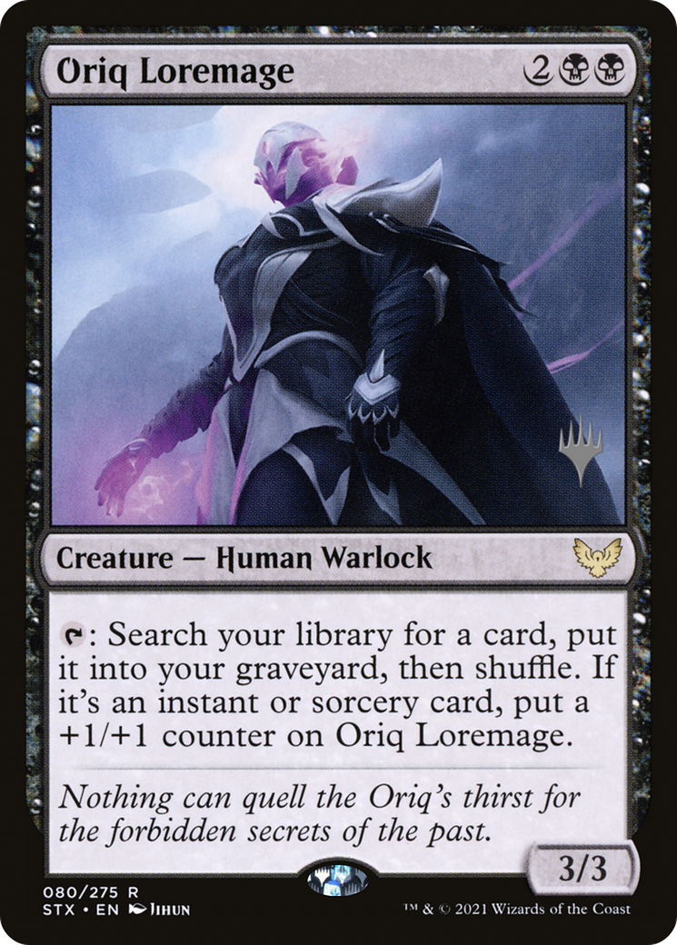 Oriq Loremage (PPSTX-080) [Promo Pack: Strixhaven: School of Mages Promos] Foil