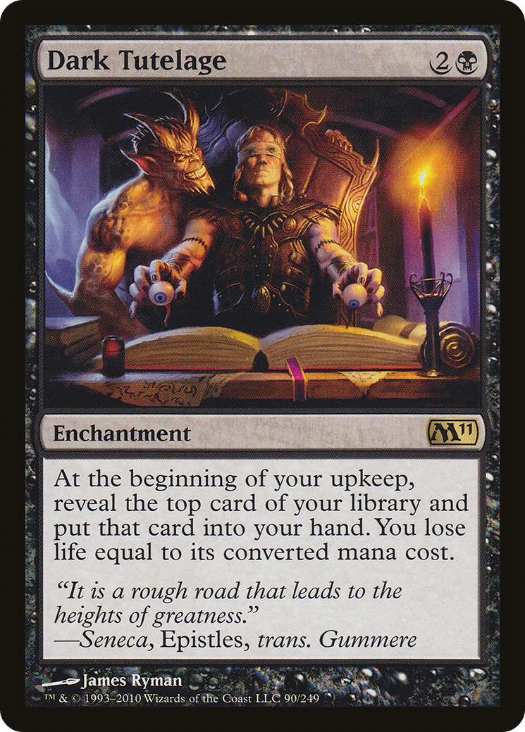 Dark Tutelage (M11-090) [Magic 2011] Foil