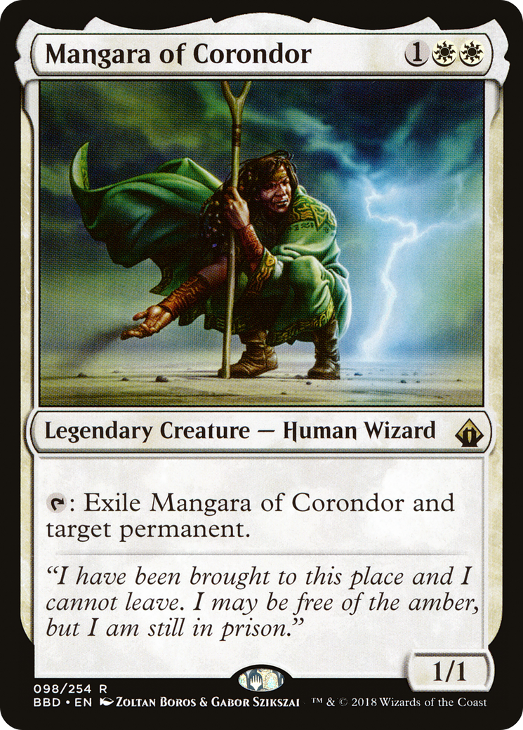 Mangara of Corondor (BBD-098) [Battlebond] Foil