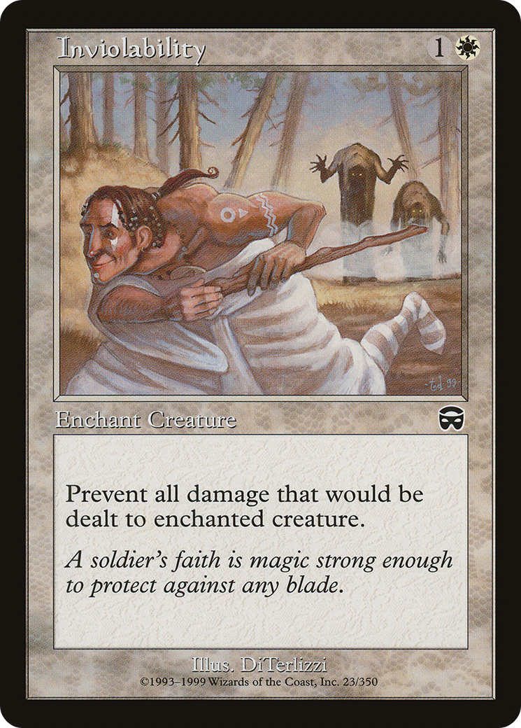 Inviolability (MMQ-023) [Mercadian Masques] Foil