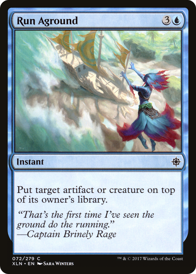 Run Aground (XLN-072) [Ixalan]