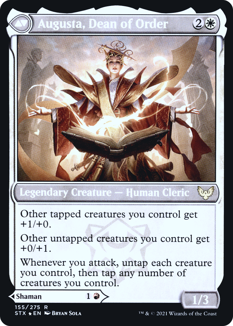 Plargg, Dean of Chaos (PRE-155S) [Strixhaven: School of Mages Promos] Foil