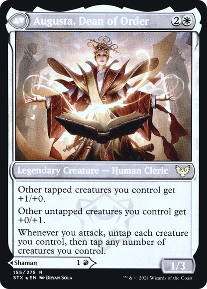 Plargg, Dean of Chaos (PRE-155S) [Strixhaven: School of Mages Promos] Foil