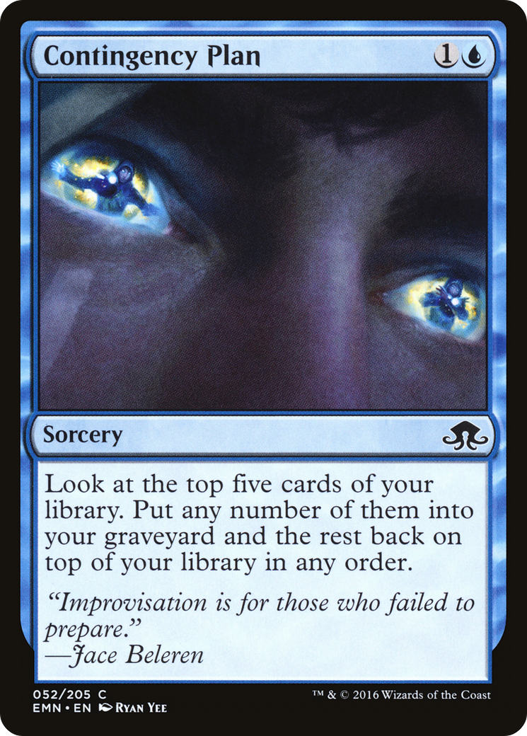 Contingency Plan (EMN-052) [Eldritch Moon] Foil