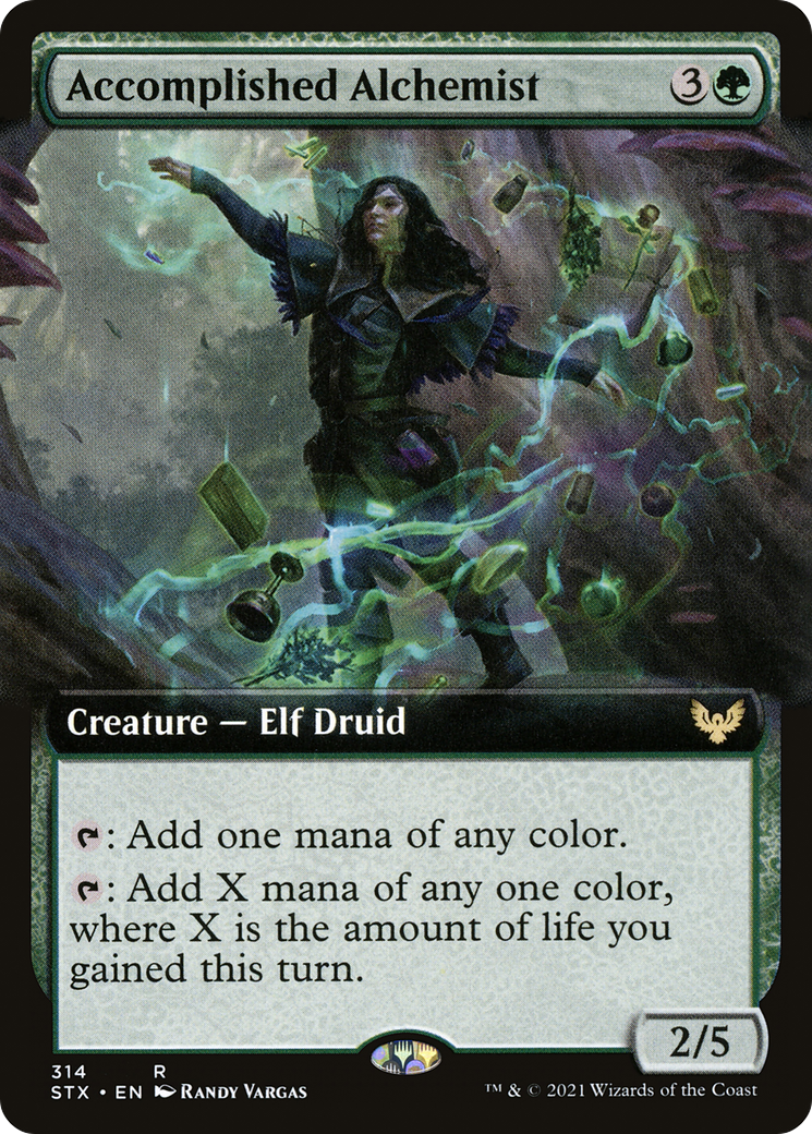 Accomplished Alchemist (Extended Art) (STX-314) [Strixhaven: School of Mages]