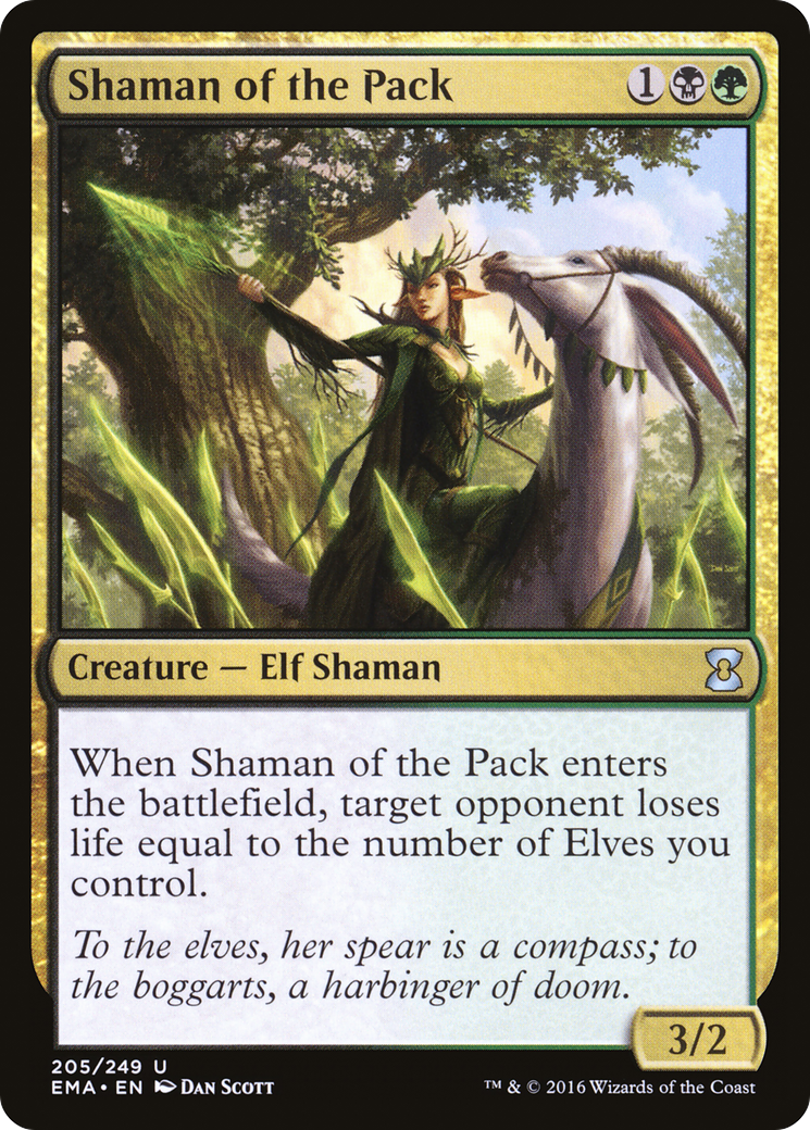 Shaman of the Pack (EMA-205) [Eternal Masters] Foil