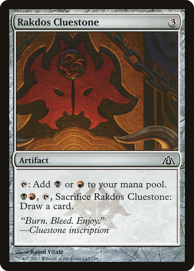 Rakdos Cluestone (DGM-143) [Dragon's Maze]