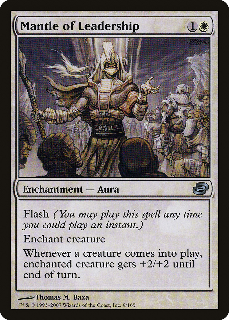 Mantle of Leadership (PLC-009) [Planar Chaos] Foil