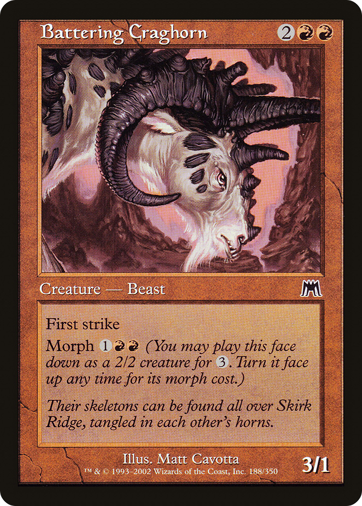 Battering Craghorn (ONS-188) [Onslaught]