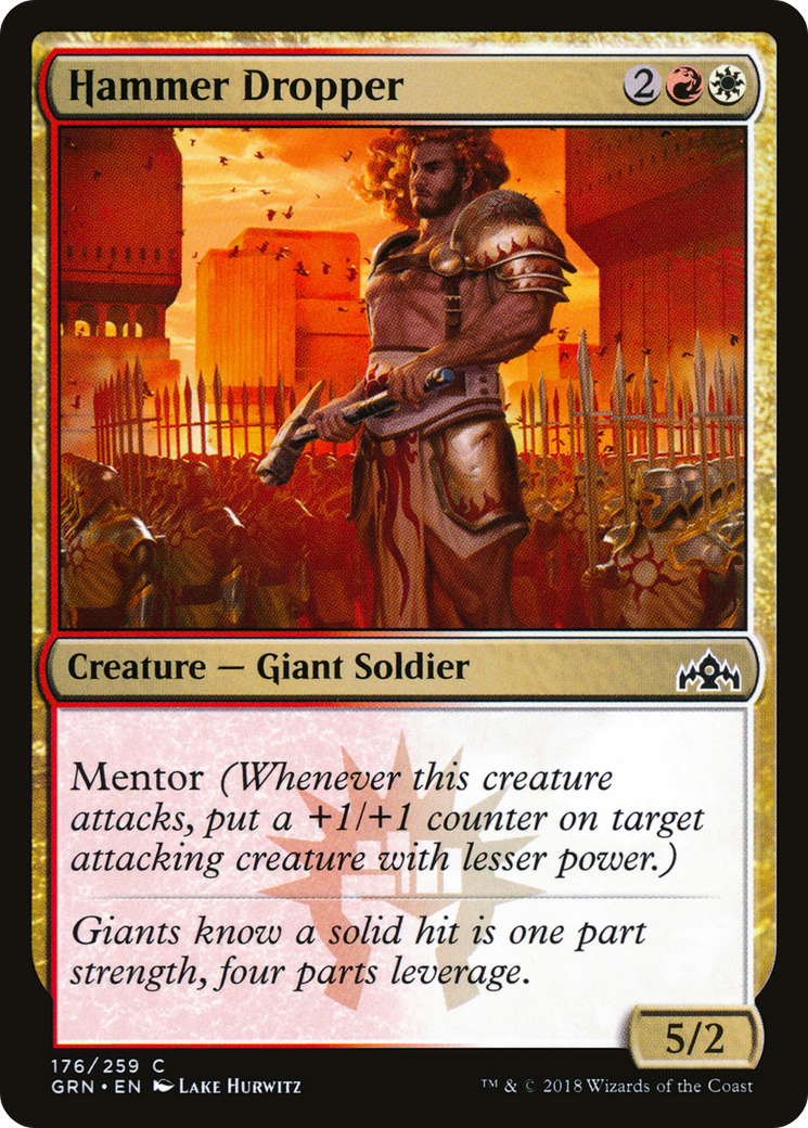 Hammer Dropper (GRN-176) [Guilds of Ravnica]