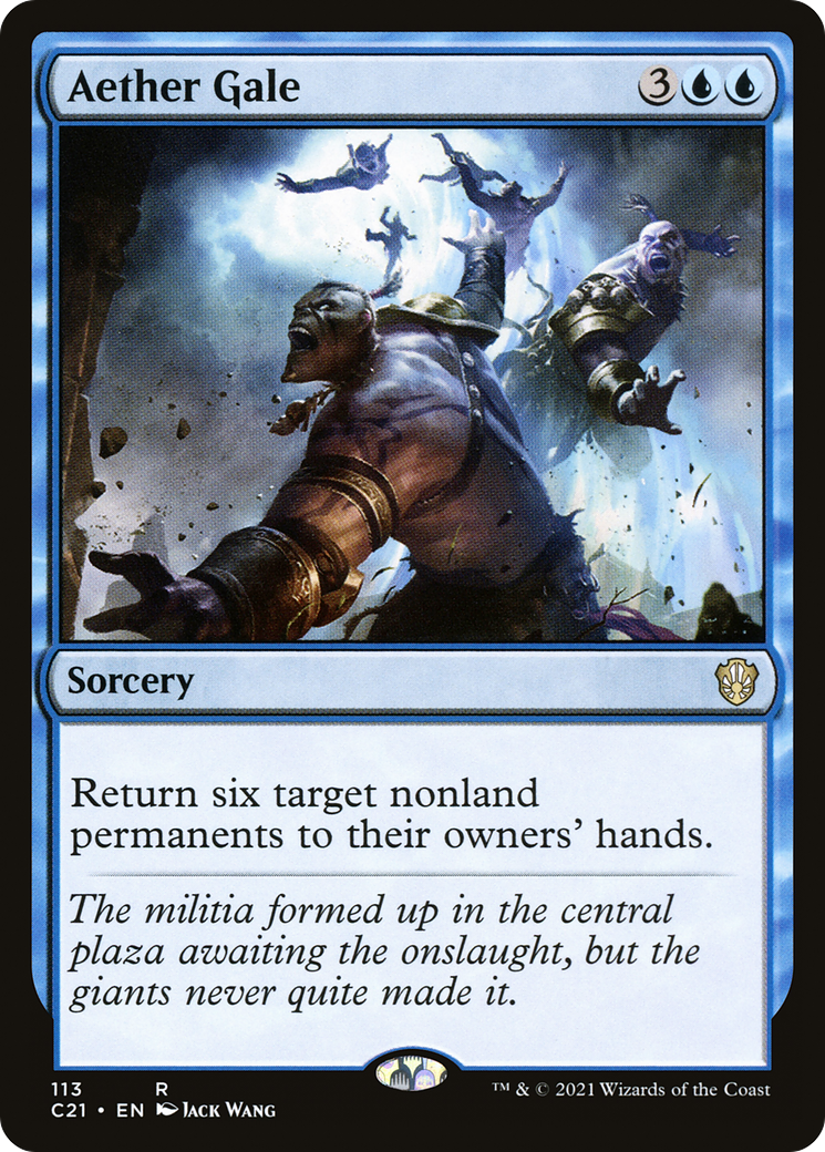 Aether Gale (C21-113) [Commander 2021]