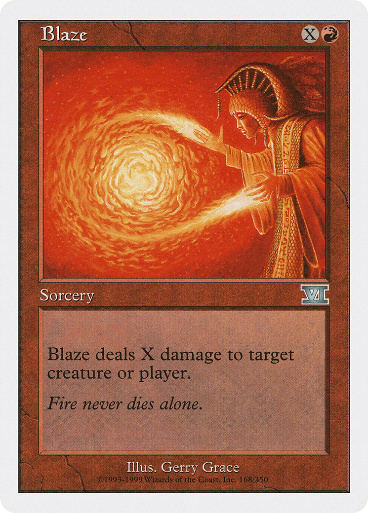 Blaze (6ED-168) [Classic Sixth Edition]