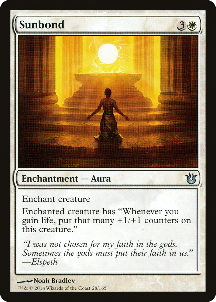 Sunbond (BNG-028) [Born of the Gods] Foil