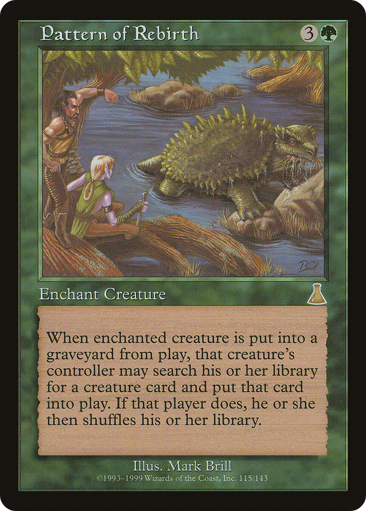 Pattern of Rebirth (UDS-115) [Urza's Destiny] Foil