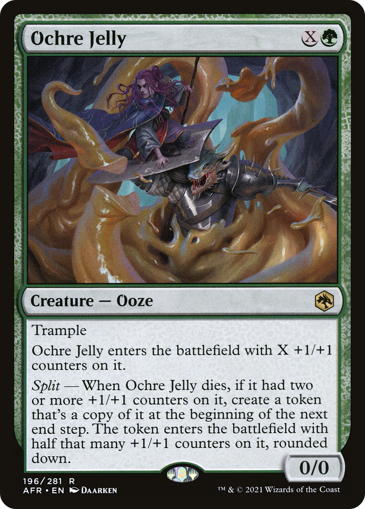 Ochre Jelly (AFR-196) [Adventures in the Forgotten Realms]