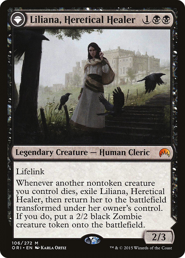 Liliana, Heretical Healer (ORI-106) [Magic Origins] Foil