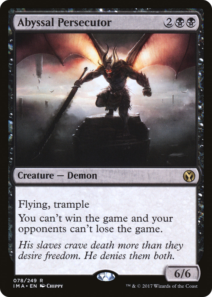 Abyssal Persecutor (IMA-078) [Iconic Masters]