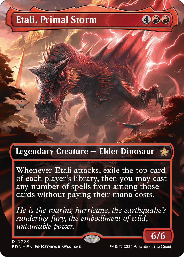 Etali, Primal Storm (Borderless) (FDN-329) [Foundations]