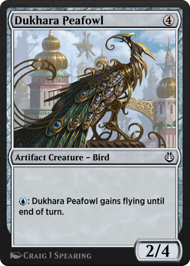 Dukhara Peafowl (KLR-234) [Kaladesh Remastered]