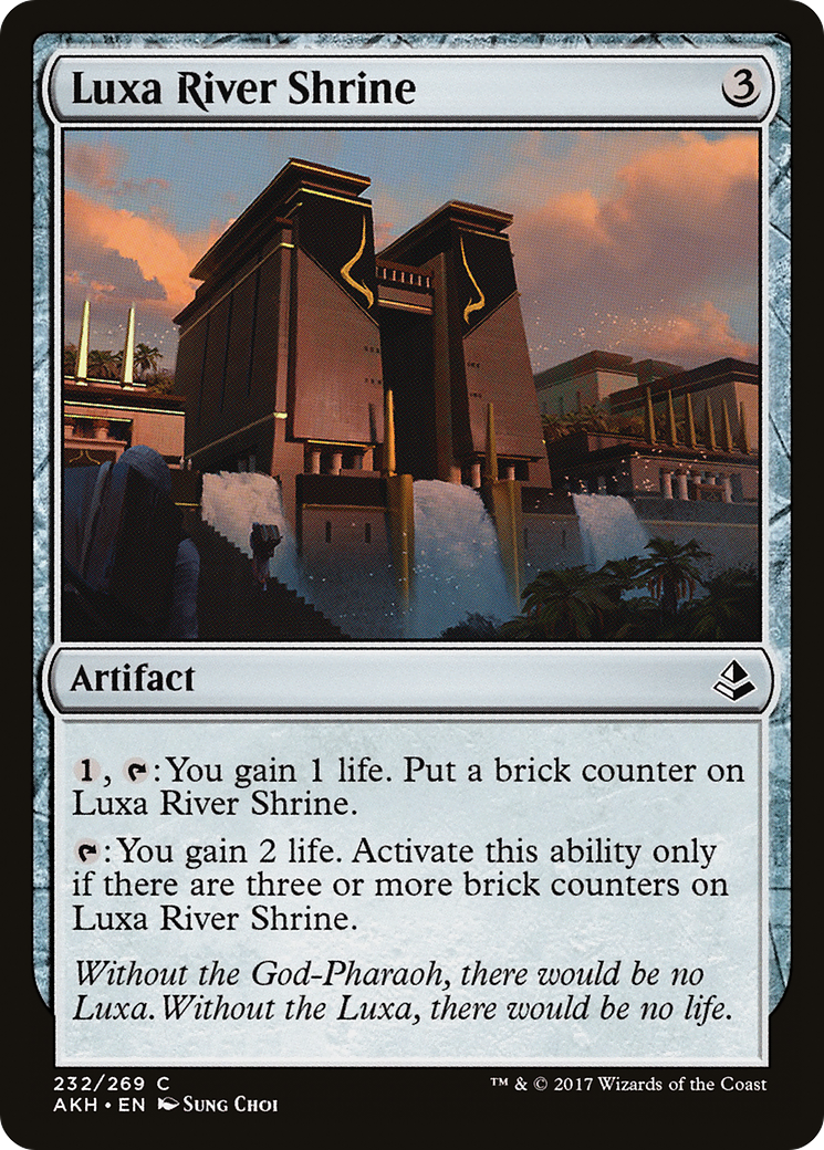 Luxa River Shrine (AKH-232) [Amonkhet] Foil