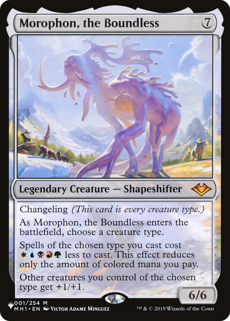 Morophon, the Boundless (LIST-MH1-1) [The List]