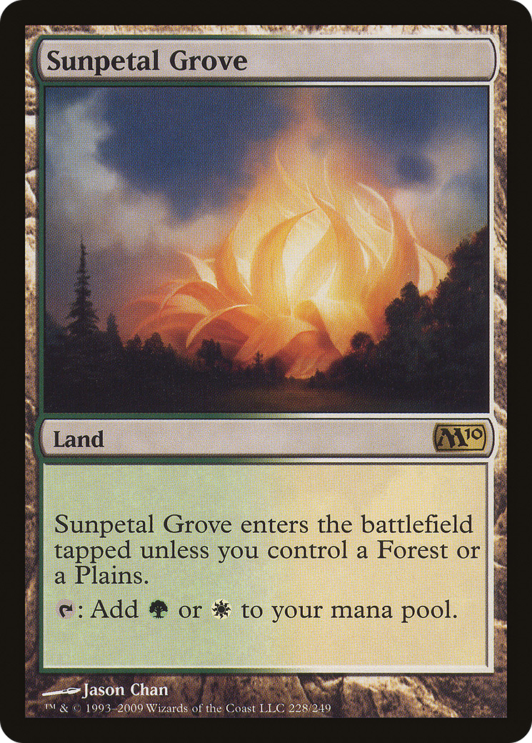 Sunpetal Grove (M10-228) [Magic 2010] Foil