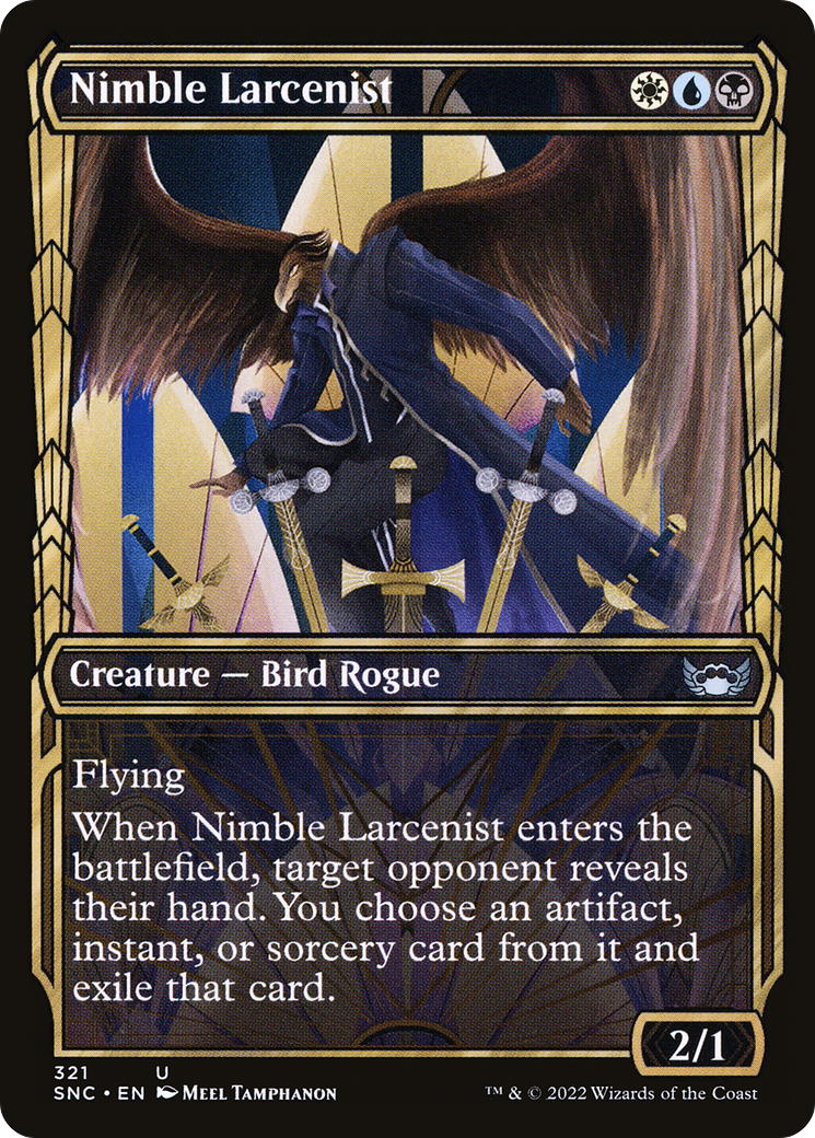 Nimble Larcenist (Showcase) (SNC-321) [Streets of New Capenna]