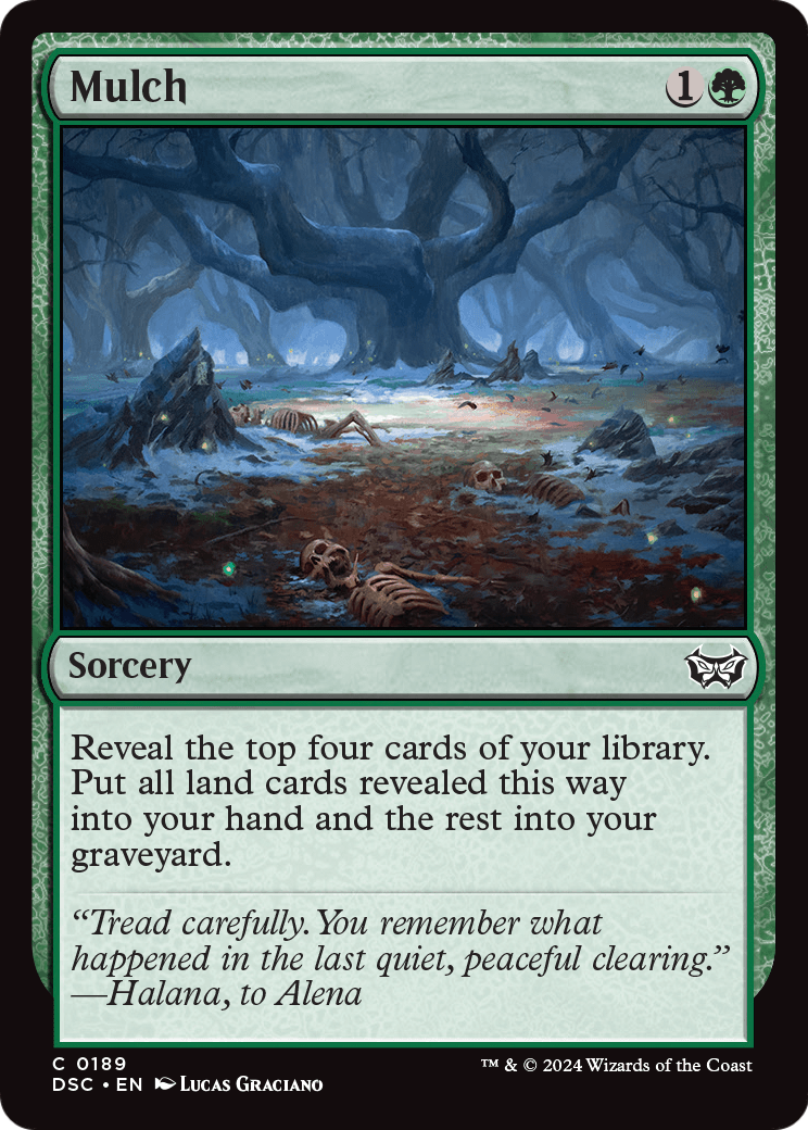Mulch (DSC-189) [Duskmourn: House of Horror Commander]