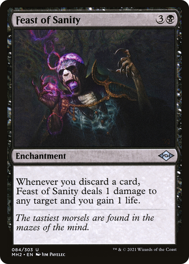 Feast of Sanity (MH2-084) [Modern Horizons 2] Foil