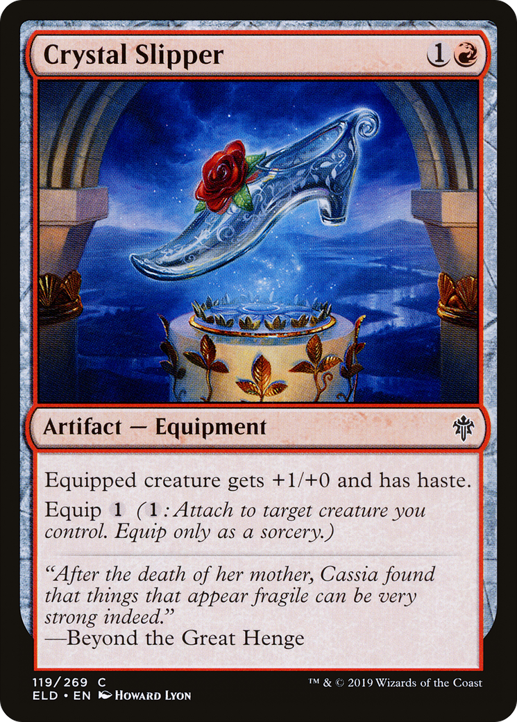 Crystal Slipper (ELD-119) [Throne of Eldraine]