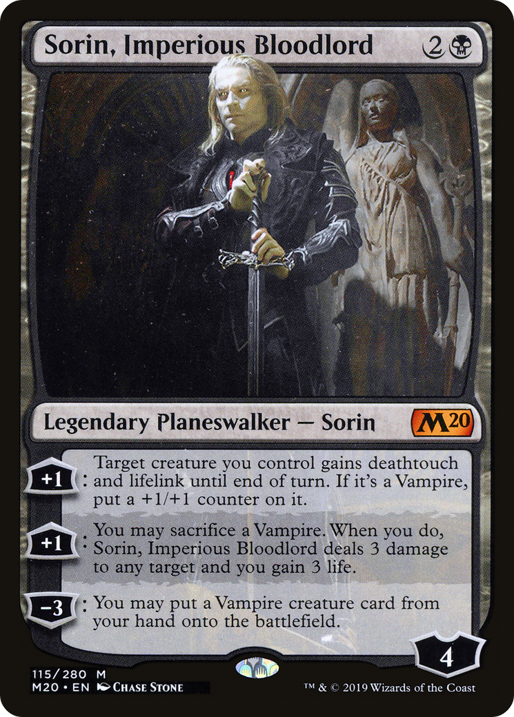 Sorin, Imperious Bloodlord (M20-115) [Core Set 2020] Foil