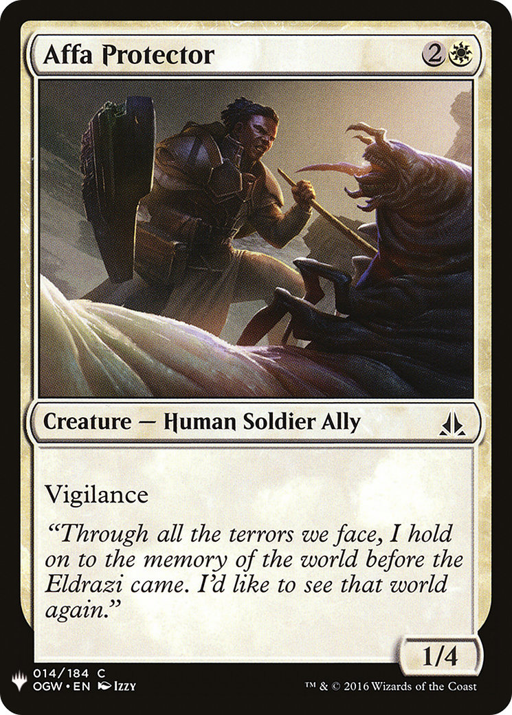 Affa Protector (LIST-OGW-14) [The List]