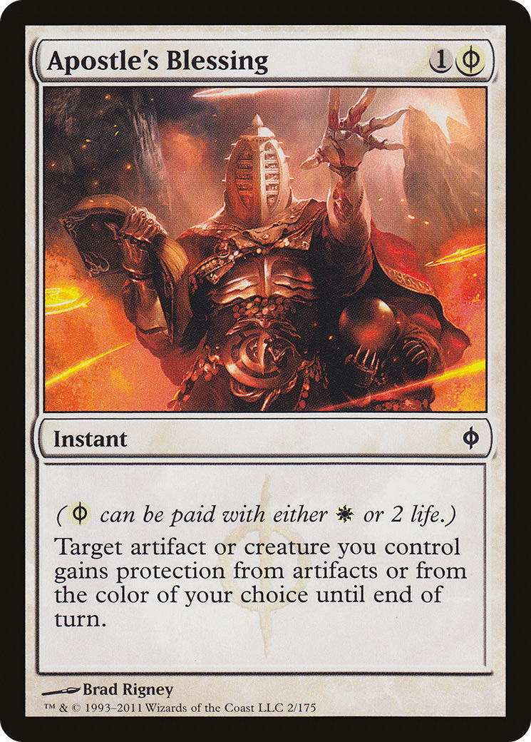 Apostle's Blessing (NPH-002) [New Phyrexia] Foil