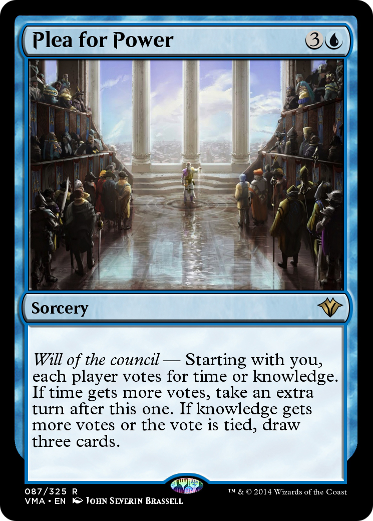 Plea for Power (VMA-087) [Vintage Masters]