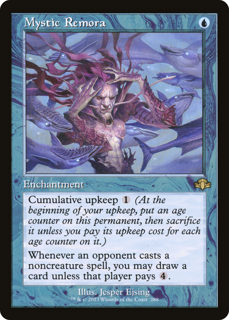 Mystic Remora (Retro Frame) (DMR-288) [Dominaria Remastered]