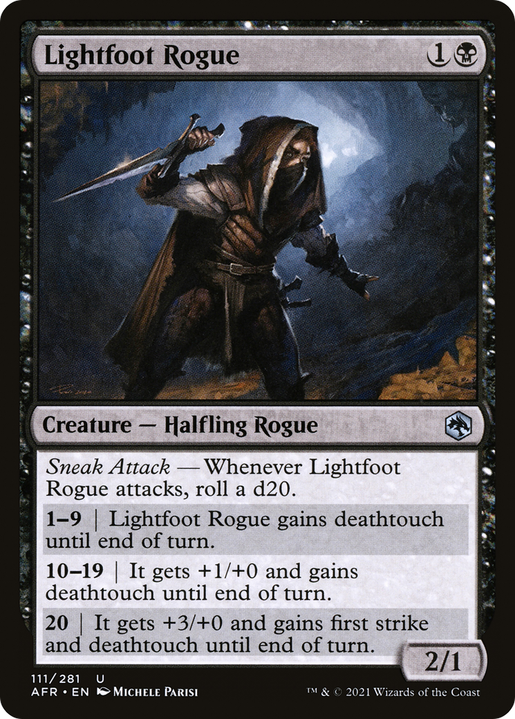 Lightfoot Rogue (AFR-111) [Adventures in the Forgotten Realms]