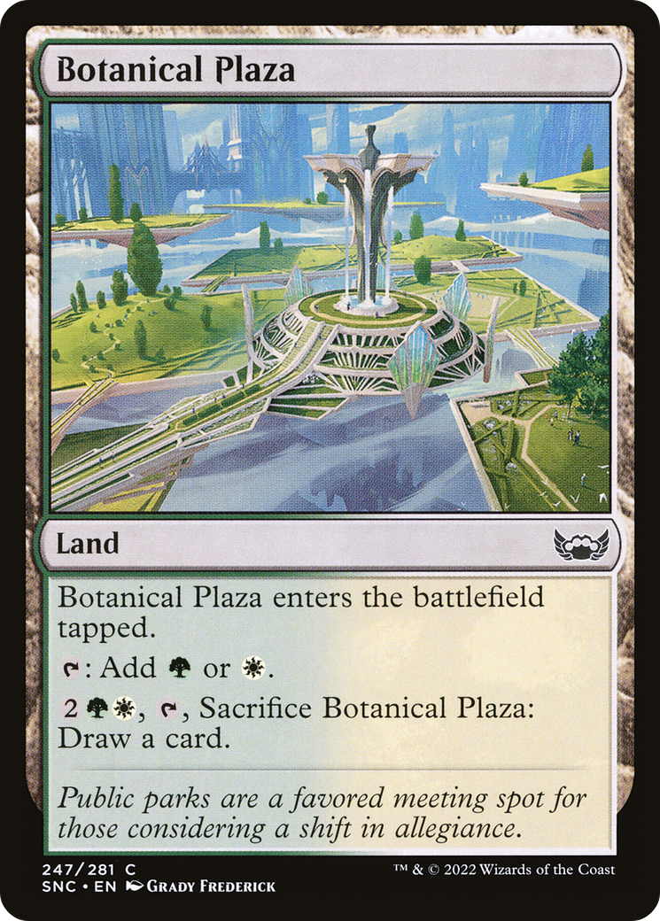 Botanical Plaza (SNC-247) [Streets of New Capenna]