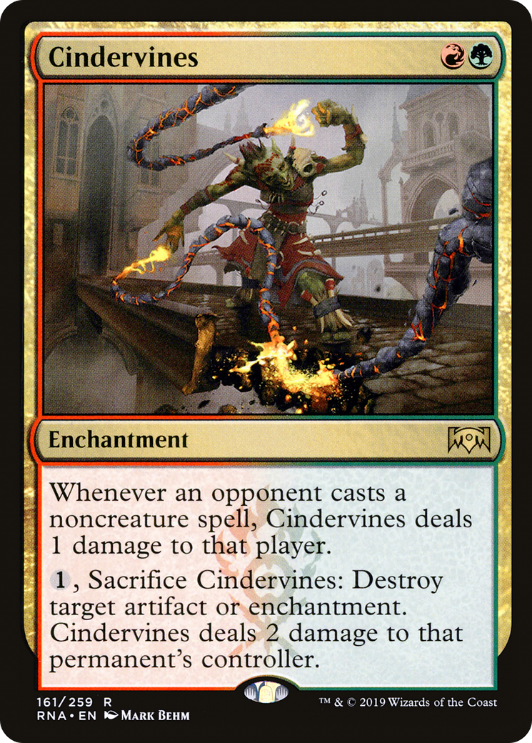 Cindervines (RNA-161) [Ravnica Allegiance]