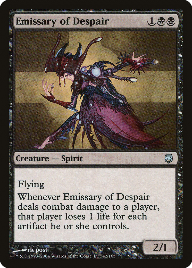 Emissary of Despair (DST-042) [Darksteel] Foil